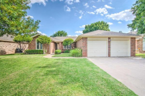 Lubbock Home with Deck and Yard - 8 Miles to TTU!